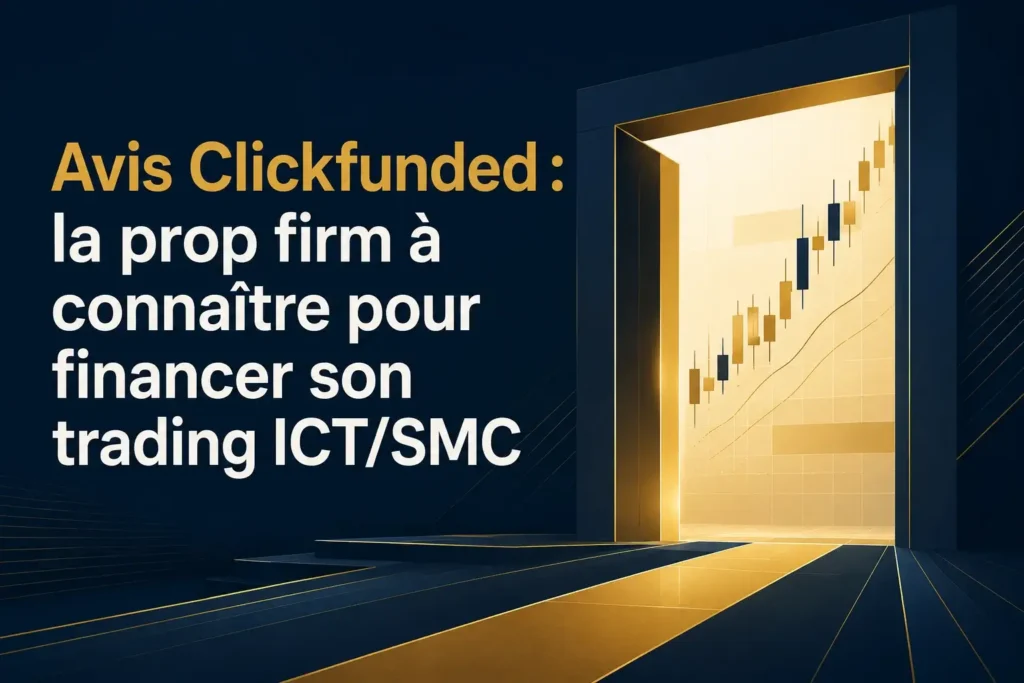 Avis Clickfunded : la prop firm à connaître pour financer son trading ICT/SMC