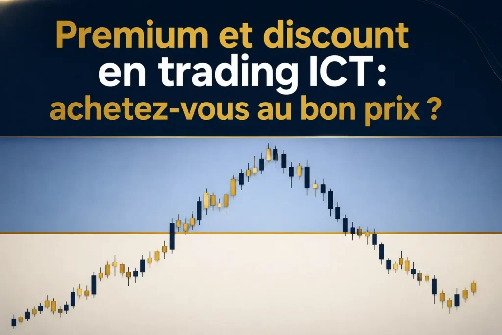 Premium-et-discount-en-trading-ICT-illustres-par-un-graphique-en-chandeliers-japonais.
